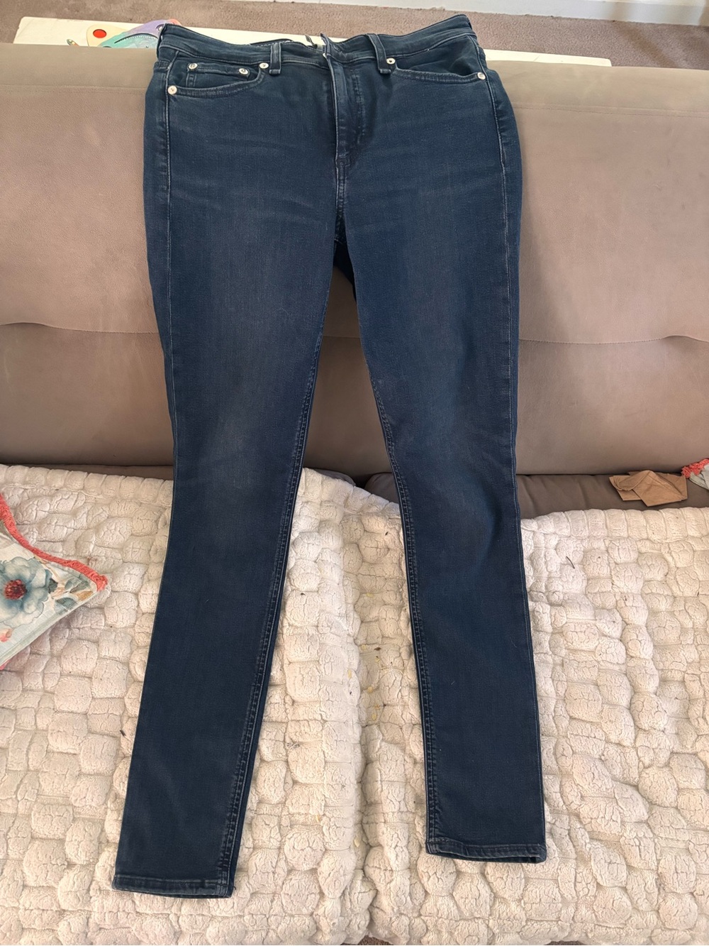 rag & bone Dark Blue Women’s Skinny Jeans